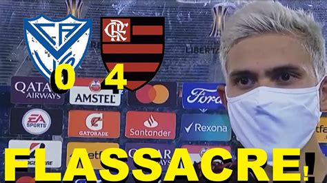 Pedro Desabafa Ap S Hat Trick Entrevista Velez X Flamengo Zona Mista