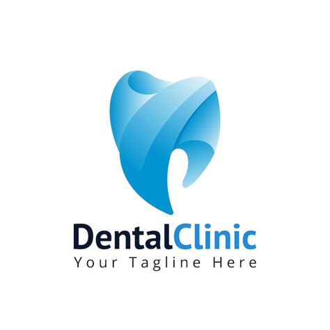 Dental care clinic dentistry logo template Vector | Premium Download