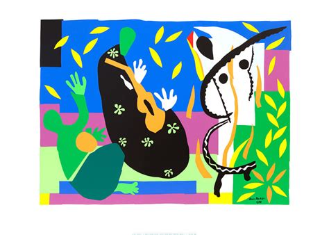 Tristesse Du Roi 1952 Silkscreen Print By Henri Matisse King And Mcgaw