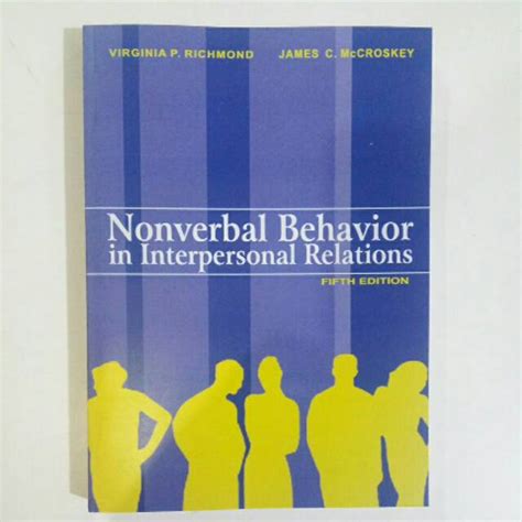 Jual Buku Nonverbal Behavior In Interpersonal Relations Shopee Indonesia