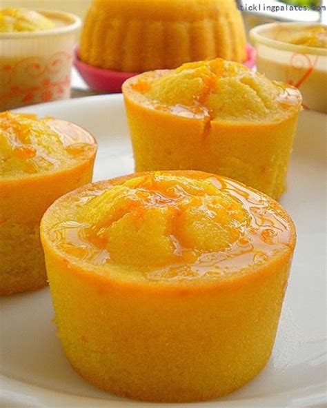 Orange Muffins With Orange Glaze - Tickling Palates | Orange recipes ...