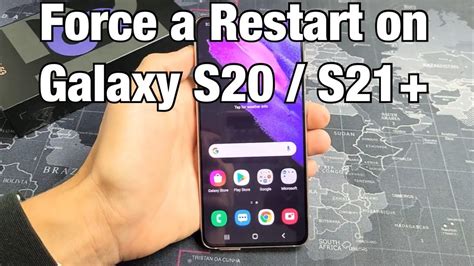 Galaxy S S How To Force A Restart Forced Restart Youtube