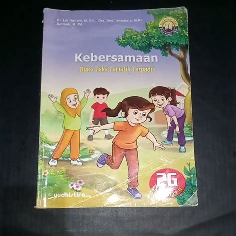 Jual Buku Teks Tematik Terpadu Kelas 2 SD Tema Kebersamaan Penerbit