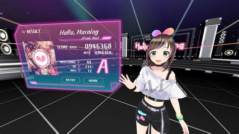 Kizuna Ai Touch The Beat Screenshots Ps Ps Vr Gamefrontde