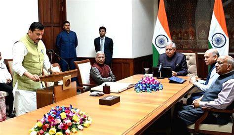 Aam Aadmi Party Leader Sanjay Singh Takes Oath As Rajya Sabha Member