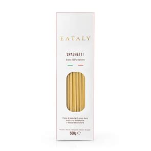 Spaghetti 100 Grano Italiano 500g Eataly Eataly