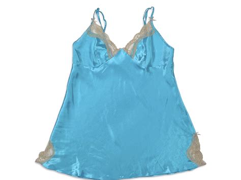 Vintage Y2K Satin Lace Lingerie Babydoll Second Skin Gem