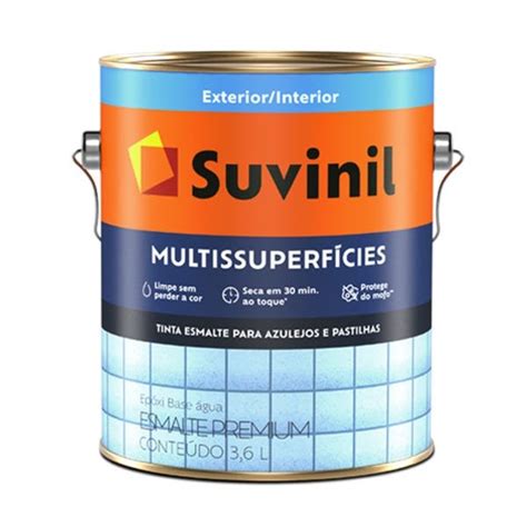 Tinta Suvinil Epoxi Base D Gua Branco Multisuperficies L