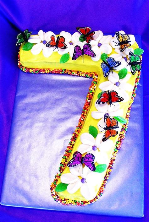 Birthday Cakes For 7 Year Olds - Design Corral