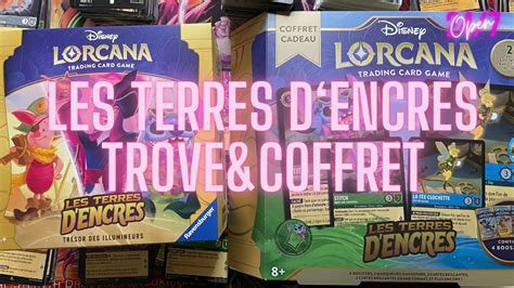 TROVE COFFRET TERRES D ENCRES LORCANA SET 3 YouTube