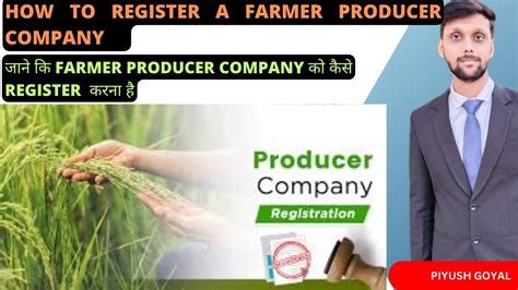 Producer Company Registration In India Farmer Producer Company