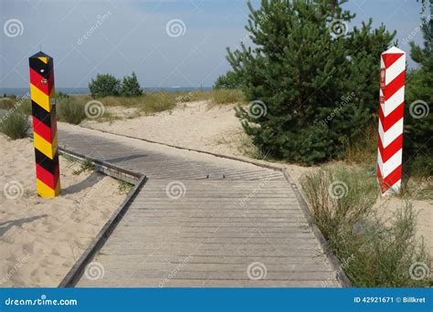 German Polish border stock image. Image of germany, deutschland - 42921671