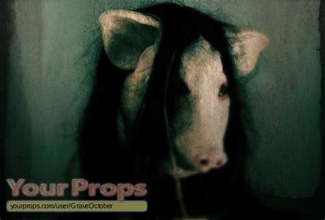 SAW (2004) Pig Mask Prop Replica by Original Screen Used Mask Artist ...