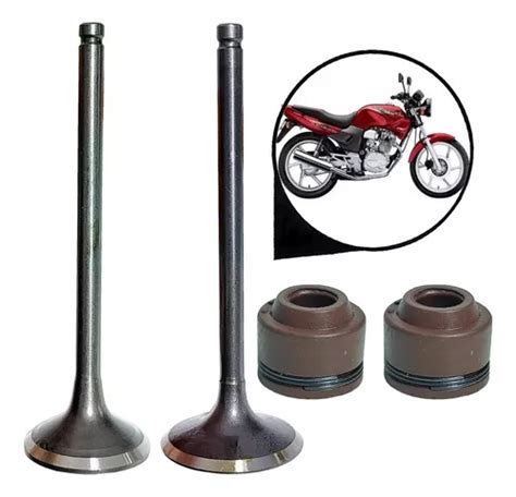 Kit Válvula Admissão Escape Cbx200 Strada 1999 2000 2001 MercadoLivre