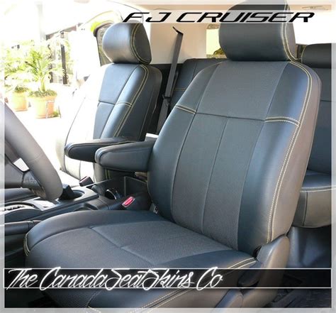 Fj Cruiser Leather Seat Covers - Velcromag