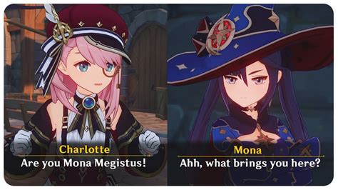 Charlotte Meets Mona Duel The Summoners Summit Event Genshin