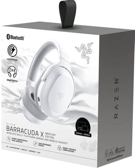 Headset Razer Barracuda X Mercury White RZ04 04430200 R3M1 HEJ Sk