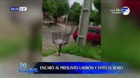 Encaró A Presunto Ladrón Y Evitó El Robo De Una Motocicleta Youtube