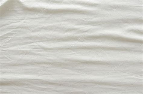 Wrinkled White Fabric