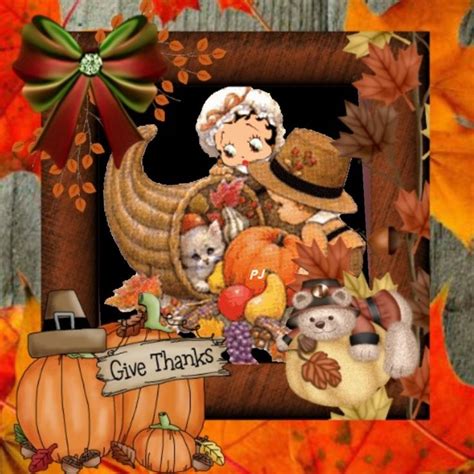 80 Best Betty Boop Thanksgiving Images On Pinterest Betty Boop