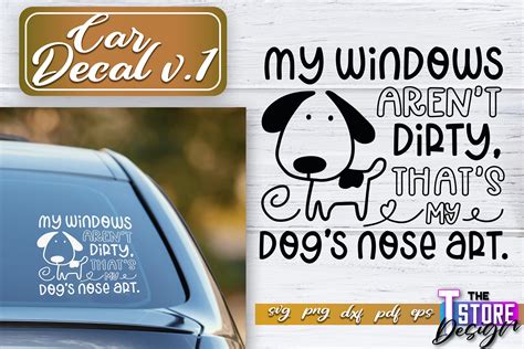 Car Decal Svg Funny Quotes Svg V1 Graphic By The T Store Design