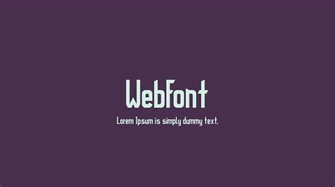 Webfont Font Download Free For Desktop And Webfont