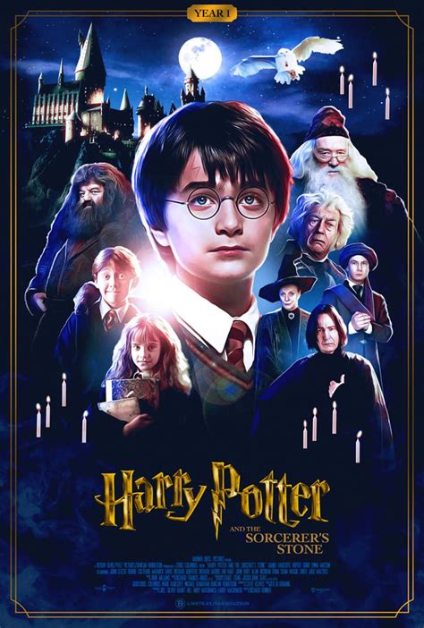 Harry Potter And The Sorcerers Stone 2001 [675x1000] By Sahin Duzgun