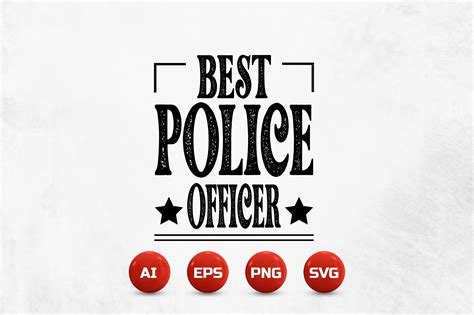 Police T Shirt Design 62 Graphic By Fatema Zarrin · Creative Fabrica