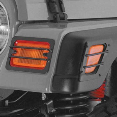 Rugged Ridge Jeep Wrangler Headlight Euro Guards Black