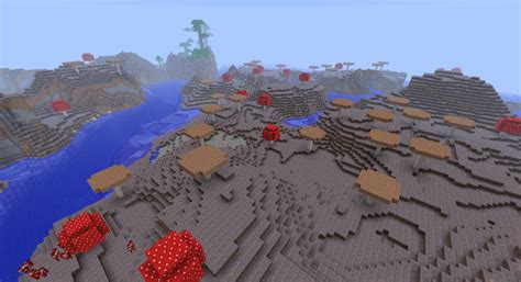 Mushroom Biome Seed: -1309634265 Minecraft Blog