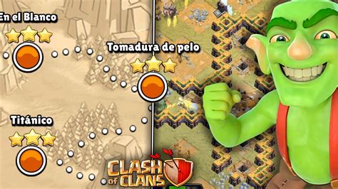 FÁCIL en los NUEVOS NIVELES de DUENDES CLASH OF CLANS YouTube