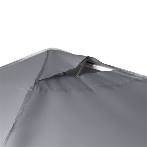 VEVOR Pop Up Canopy Tent 10 X 10 Ft 250 D PU Silver Coated Tarp With