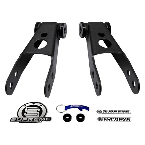 Supreme Suspensions® Chsl99rd0010 1 Pro Series Rear Lowering Leaf Spring Shackles