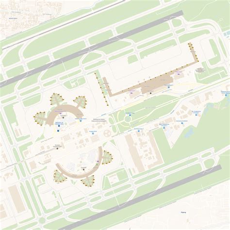 Soekarno Hatta International airport map | Jakarta (CGK) terminal