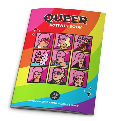 Queer Lgbtq Activity Book Sugar And Spite