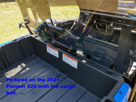 Hard Poly Pioneer 500 Rear Window Pioneer 520 Rear Window