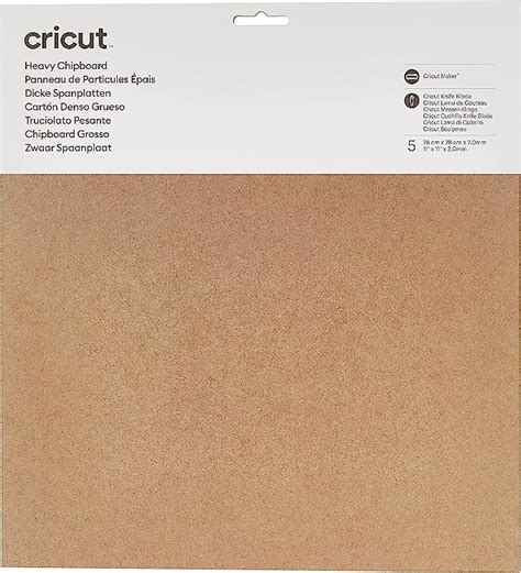 Amazon Cricut Heavy Chipboard 11x11x2 5 Pack 11x11