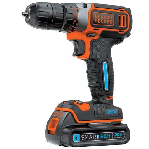 Shop Black And Decker Smartech 20 Volt Max 38 In Cordless Drill At