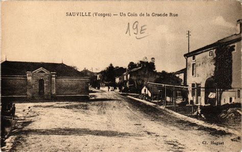 Sauville Un coin de la Grande rue à Grand Cartorum