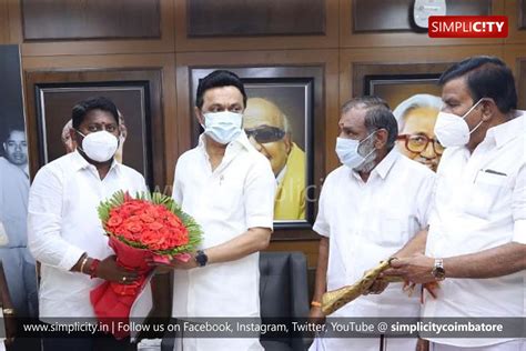 Key Functionaries From Tamil Maanila Congress Party Coimbatore Join Dmk