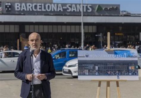 El PP de Barcelona pedirá a Adif que la estación de Sants lleve el