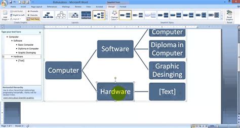 How To Use Smart Art Shapes And Chart In Microsoft Word YouTube