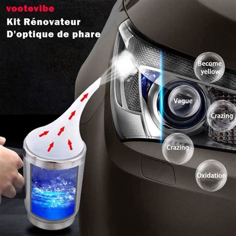 Kit R Novateur D Optique De Phare G Polissage De Phares De Voiture