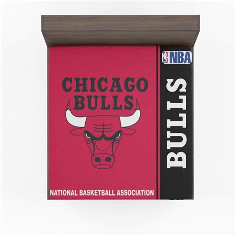 Chicago Bulls Nba Basketball Fitted Sheet Ebeddingsets