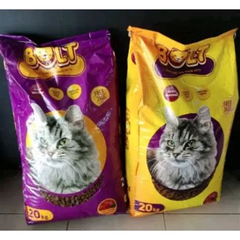 Jual Bolt Kucing 20kg Makanan Kucing Bolt Kering 20kg Pakan Kucing