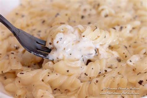 Soul Satisfying Creamy Garlic Fusilli Pasta Recipe Tantalise My Taste