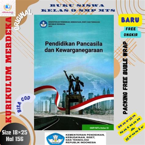 Jual Buku Siswa Kelas Pendidikan Pancasila Dan Kewarganegaraan Ppkn