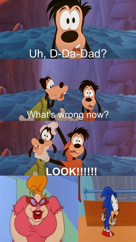 Max And Goofy See Momma Robotnik Meme By Sweetheart1012 On Deviantart