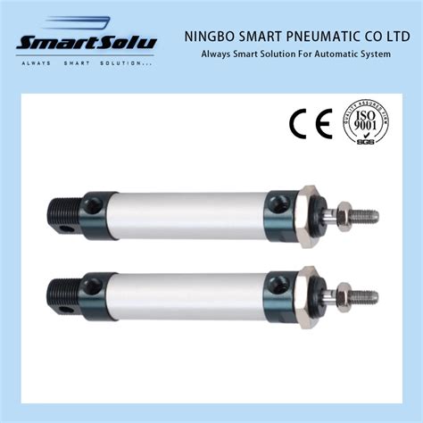 Aluminum Pneumatic Mal Series Stainless Steel Micro Mini Air Cylinder