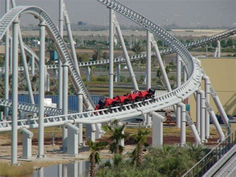 Formula Rossa - World's Fastest Roller Coaster Ferrari World Abu Dhabi